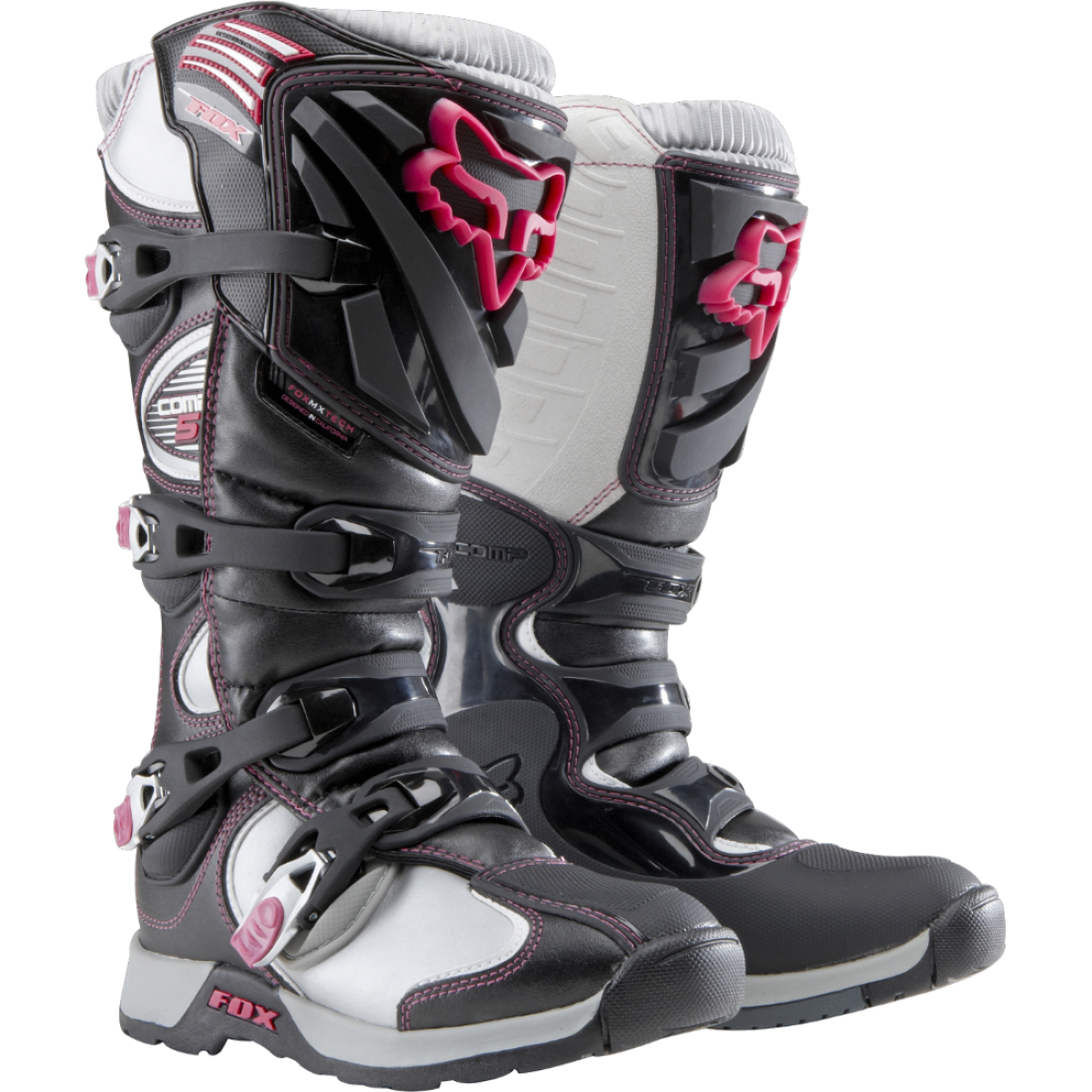 Wmn Comp 5 Boot Black Pink FoxOble eni